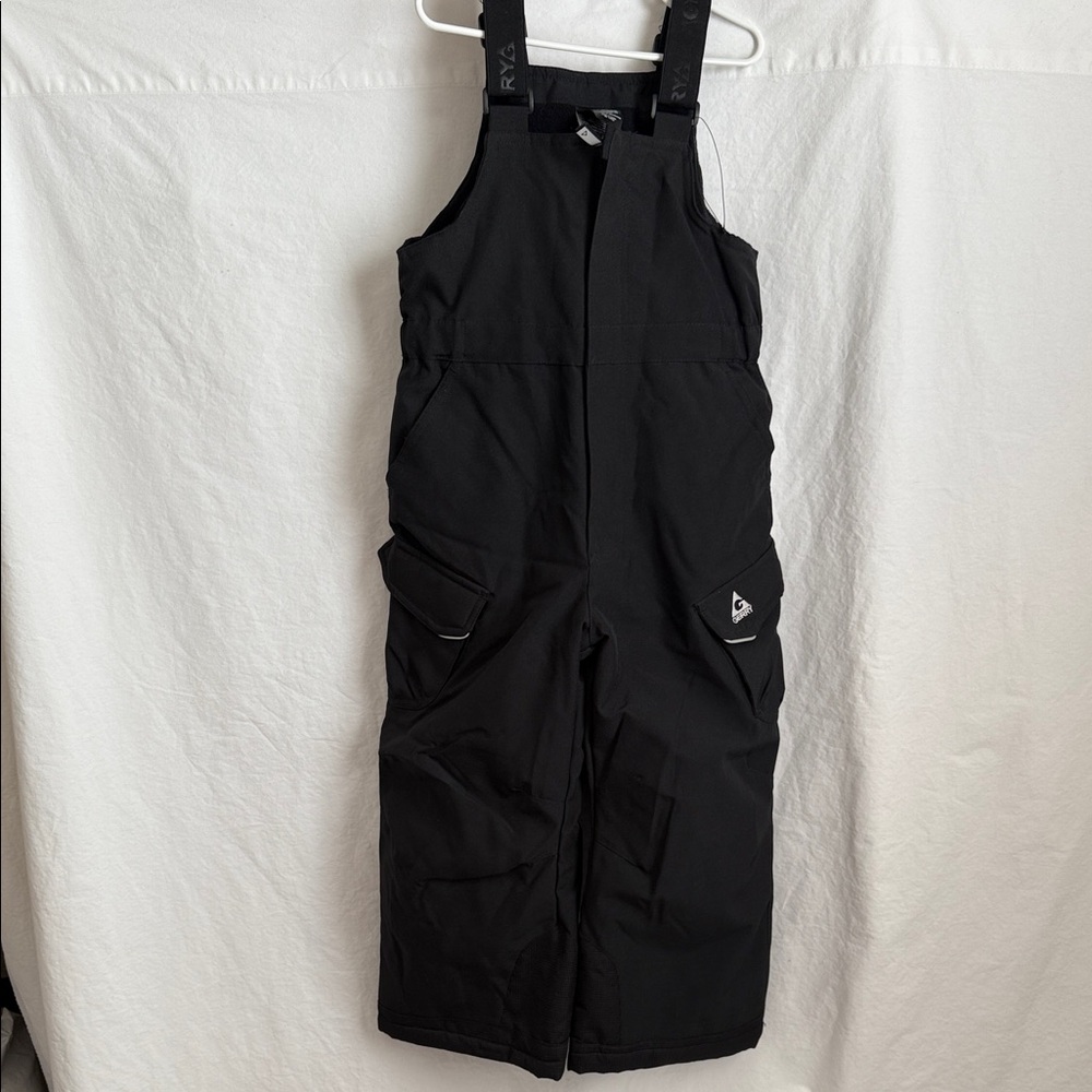 Gerry Kids Black Snowbib (Overalls)